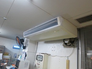 エアコン メッシュネット装着